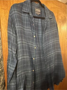 Bonobos Navy Plaid Button-Down Shirt